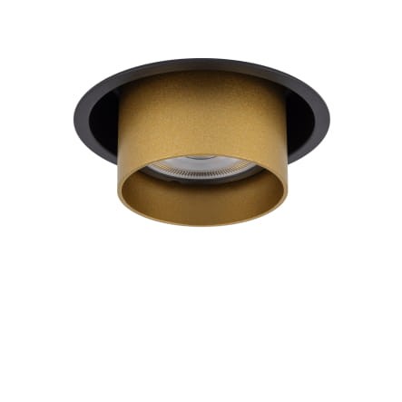 Lampa sufitowa punktowa podtynkowa MONO SLIDE BLACK/GOLD 10800 NOWODVORSKI Lighting 1x GU10 Spot oświetleniowa nowoczesna sufitowa chowana wsuwana metal czarno złota czarna złota czarny złoty Inspiracje Premium