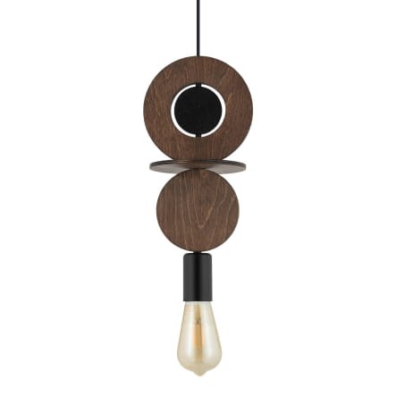 Lampa sufitowa Wisząca DROPS WOOD C 11175 Nowodvorski Lighting w stylu boho drewno drewniana zwis Inspiracje Premium