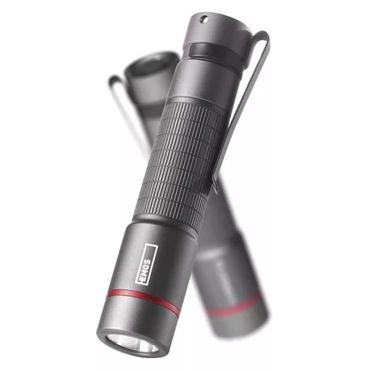 Latarka metalowa taktyczna CREE LED Ultibright 60 IP65 P3160 Emos 170lm 1xAA surwiwal survival survivor trwała wodoodporna