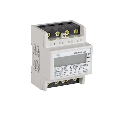 Licznik zużycia energii elektrycznej KDEM-3P LCD 19344 Kanlux