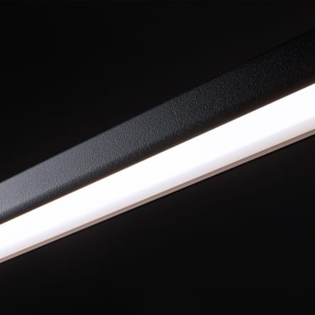 Lampa liniowa wisząca CL H LED PRO BLACK 10691 Nowodvorski Lighting 4000K 119cm Loft nowoczesna sufitowa oświetleniowa zwis do biura nad biurko stół biurowa barwa dzienna neutralna czarna czarny Inspiracje Premium