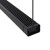 Lampa liniowa wisząca CL H LED PRO BLACK 10691 Nowodvorski Lighting 4000K 119cm Loft nowoczesna sufitowa oświetleniowa zwis do biura nad biurko stół biurowa barwa dzienna neutralna czarna czarny Inspiracje Premium