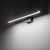 Lampa ścienna łazienkowa nad lustro CEZANNE LED BLACK M 10677 NOWODVORSKI Lighting 12W IP44 4000K nowoczesna oprawa oświetleniowa czarna czarny kinkiet łazienkowy obrazowy do łazienki Inspiracje Premium