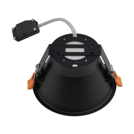 Lampa sufitowa punktowa podtynkowa UNO L BLACK 10845 NOWODVORSKI Lighting 1x GX53 Spot oświetleniowa nowoczesna oczko sufitowe metal czarno czarna czarny Inspiracje Premium