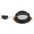 Lampa sufitowa punktowa podtynkowa UNO M BLACK 10843 NOWODVORSKI Lighting 1x GX53 Spot oświetleniowa nowoczesna oczko sufitowe metal czarno czarna czarny Inspiracje Premium