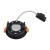 Lampa sufitowa punktowa podtynkowa UNO S BLACK 10841 NOWODVORSKI Lighting 1x GX53 Spot oświetleniowa nowoczesna oczko sufitowe metal czarno czarny czarna Inspiracje Premium
