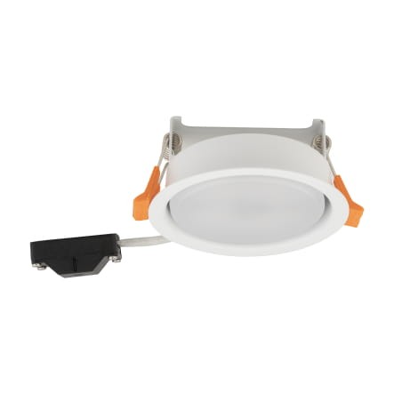 Lampa sufitowa punktowa podtynkowa UNO S WHITE 10840 NOWODVORSKI Lighting 1x GX53 Spot oświetleniowa nowoczesna oczko sufitowe metal biało biały biała Inspiracje Premium