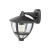 Lampa ogrodowa elewacyjna Kinkiet Zewnętrzny AMELIA BL WL 10495 NOWODVORSKI Lighting E27 IP44 stylizowana aluminium metalowa na budynek oświetlenie zewnętrzne czarna czarny Inspiracje Premium