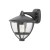 Lampa ogrodowa elewacyjna Kinkiet Zewnętrzny AMELIA BL WL 10495 NOWODVORSKI Lighting E27 IP44 stylizowana aluminium metalowa na budynek oświetlenie zewnętrzne czarna czarny Inspiracje Premium