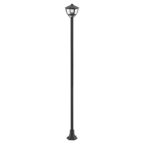 Lampa zewnętrzna Latarnia stojąca AMELIA BL FL 200 10498 NOWODVORSKI Lighting 2m stylizowana oprawa oświetleniowa ogrodowa parkingowa parkowa masztowa czarna pojedyncza Inspiracje Premium