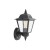 Lampa ogrodowa elewacyjna Kinkiet Zewnętrzny ANA BL WL 10499 NOWODVORSKI Lighting E27 IP44 stylizowana aluminium metalowa na budynek oświetlenie zewnętrzne czarna czarny Inspiracje Premium