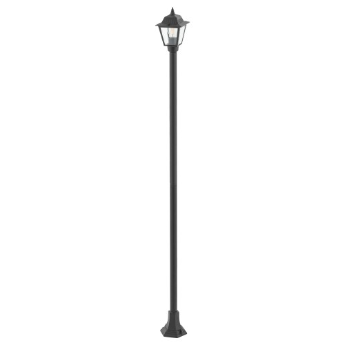 Lampa zewnętrzna Latarnia stojąca ANA BL FL 200 10502 NOWODVORSKI Lighting 2m stylizowana oprawa oświetleniowa ogrodowa parkingowa parkowa masztowa czarna pojedyncza Inspiracje Premium