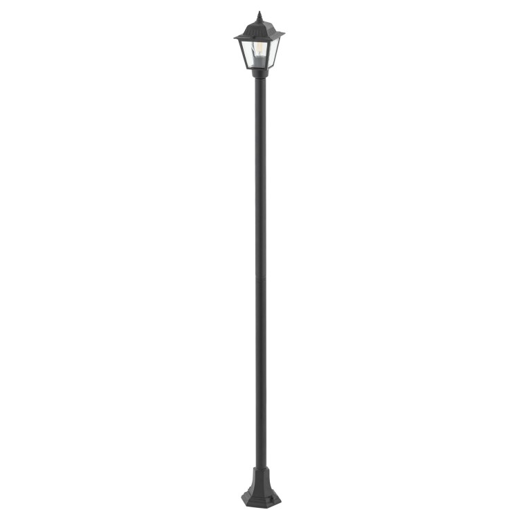 Lampa zewnętrzna Latarnia stojąca ANA BL FL 200 10502 NOWODVORSKI Lighting 2m stylizowana oprawa oświetleniowa ogrodowa parkingowa parkowa masztowa czarna pojedyncza Inspiracje Premium
