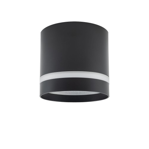 Lampa sufitowa downlight natynkowa CRES BLACK CG 10480 NOWODVORSKI Lighting GX53 8,5cm Spot oświetleniowa nowoczesna sufitowa metal czarna czarny Inspiracje Premium