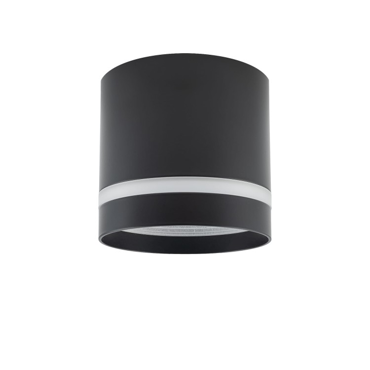 Lampa sufitowa downlight natynkowa CRES BLACK CG 10480 NOWODVORSKI Lighting GX53 8,5cm Spot oświetleniowa nowoczesna sufitowa metal czarna czarny Inspiracje Premium