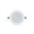 Sufitowa oprawa downlight LED okrągła MYKONOS LED 6W WH 10536 Nowodvorski Lighting 4000K wpuszczane do zabudowy sufitu podwieszanego lampa oprawa punktowa podtynkowa barwa dzienna neutralna biała białe biały Inspiracje Premium