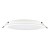 Sufitowa oprawa downlight LED okrągła MYKONOS LED 24W WH 10544 Nowodvorski Lighting 3000K wpuszczane do zabudowy sufitu podwieszanego lampa oprawa punktowa podtynkowa barwa ciepła ciepłobiała biała białe biały Inspiracje Premium