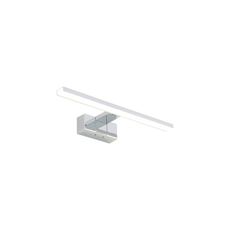 Lampa ścienna łazienkowa nad lustro CEZANNE LED CHROME S 10665 NOWODVORSKI Lighting 8W IP44 3000K nowoczesna oprawa oświetleniowa chrom kinkiet łazienkowy obrazowy do łazienki Inspiracje Premium