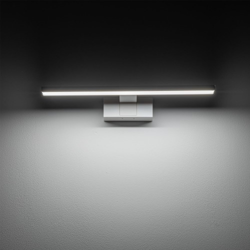 Lampa ścienna łazienkowa nad lustro CEZANNE LED WHITE S 10683 NOWODVORSKI Lighting 8W IP44 4000K nowoczesna oprawa oświetleniowa biała biały kinkiet łazienkowy obrazowy do łazienki Inspiracje Premium
