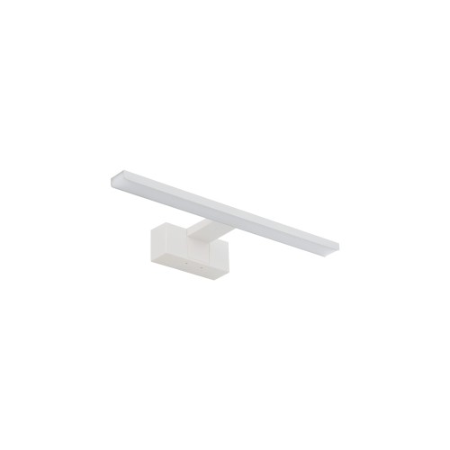 Lampa ścienna łazienkowa nad lustro CEZANNE LED WHITE S 10672 NOWODVORSKI Lighting 8W IP44 3000K nowoczesna oprawa oświetleniowa biała biały kinkiet łazienkowy obrazowy do łazienki Inspiracje Premium