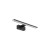 Lampa ścienna łazienkowa nad lustro CEZANNE LED BLACK S 10668 NOWODVORSKI Lighting 8W IP44 3000K nowoczesna oprawa oświetleniowa czarna czarny kinkiet łazienkowy obrazowy do łazienki Inspiracje Premium