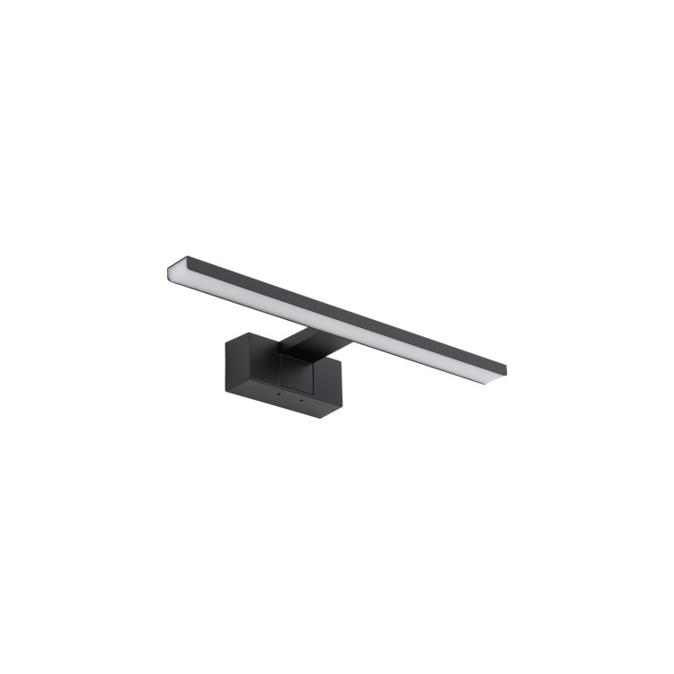 Lampa ścienna łazienkowa nad lustro CEZANNE LED BLACK S 10668 NOWODVORSKI Lighting 8W IP44 3000K nowoczesna oprawa oświetleniowa czarna czarny kinkiet łazienkowy obrazowy do łazienki Inspiracje Premium