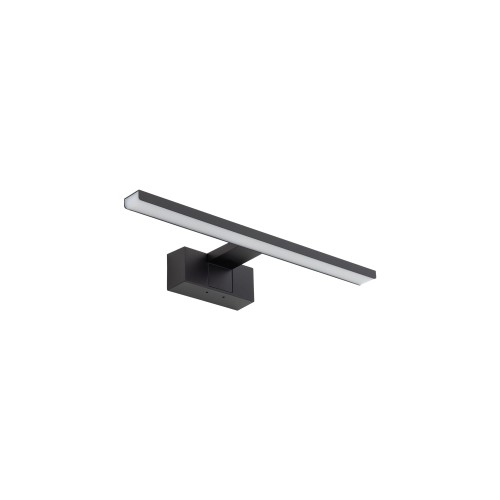 Lampa ścienna łazienkowa nad lustro CEZANNE LED BLACK S 10676 NOWODVORSKI Lighting 8W IP44 4000K nowoczesna oprawa oświetleniowa czarna czarny kinkiet łazienkowy obrazowy do łazienki Inspiracje Premium