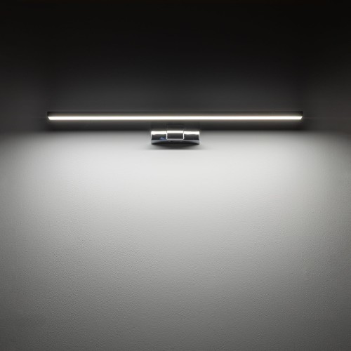 Lampa ścienna łazienkowa nad lustro CEZANNE LED CHROME M 10681 NOWODVORSKI Lighting 12W IP44 4000K nowoczesna oprawa oświetleniowa chrom kinkiet łazienkowy obrazowy do łazienki Inspiracje Premium
