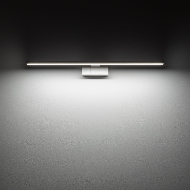 Lampa ścienna łazienkowa nad lustro CEZANNE LED WHITE M 10684 NOWODVORSKI Lighting 12W IP44 4000K nowoczesna oprawa oświetleniowa biała biały kinkiet łazienkowy obrazowy do łazienki Inspiracje Premium