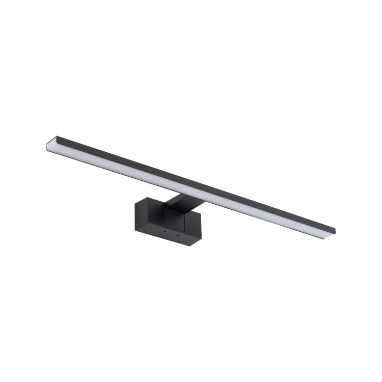 Lampa ścienna łazienkowa nad lustro CEZANNE LED BLACK M 10670 NOWODVORSKI Lighting 12W IP44 3000K nowoczesna oprawa oświetleniowa czarna czarny kinkiet łazienkowy obrazowy do łazienki Inspiracje Premium