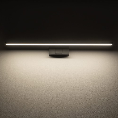 Lampa ścienna łazienkowa nad lustro CEZANNE LED BLACK M 10670 NOWODVORSKI Lighting 12W IP44 3000K nowoczesna oprawa oświetleniowa czarna czarny kinkiet łazienkowy obrazowy do łazienki Inspiracje Premium
