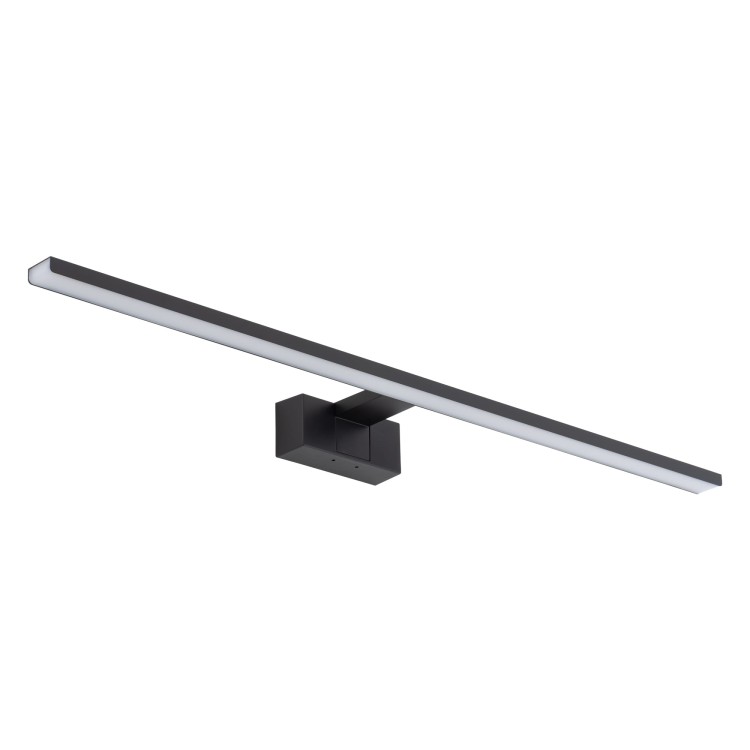 Lampa ścienna łazienkowa nad lustro CEZANNE LED BLACK L 10671 NOWODVORSKI Lighting 15W IP44 3000K nowoczesna oprawa oświetleniowa czarna czarny kinkiet łazienkowy obrazowy do łazienki Inspiracje Premium