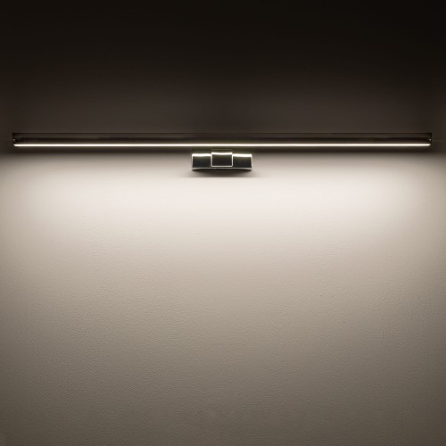 Lampa ścienna łazienkowa nad lustro CEZANNE LED CHROME L 10667 NOWODVORSKI Lighting 15W IP44 3000K nowoczesna oprawa oświetleniowa chrom kinkiet łazienkowy obrazowy do łazienki Inspiracje Premium