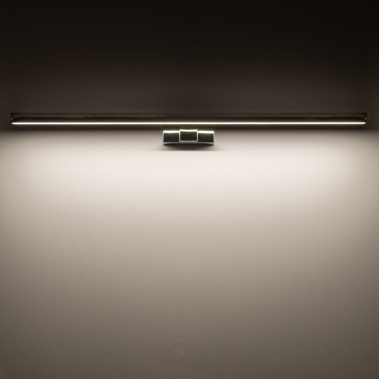 Lampa ścienna łazienkowa nad lustro CEZANNE LED CHROME L 10667 NOWODVORSKI Lighting 15W IP44 3000K nowoczesna oprawa oświetleniowa chrom kinkiet łazienkowy obrazowy do łazienki Inspiracje Premium