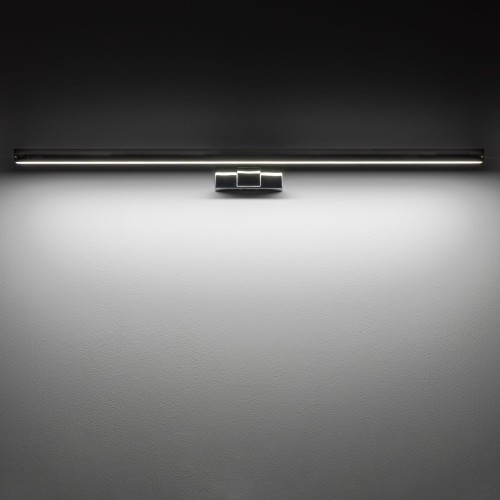 Lampa ścienna łazienkowa nad lustro CEZANNE LED CHROME L 10682 NOWODVORSKI Lighting 15W IP44 4000K nowoczesna oprawa oświetleniowa chrom kinkiet łazienkowy obrazowy do łazienki Inspiracje Premium