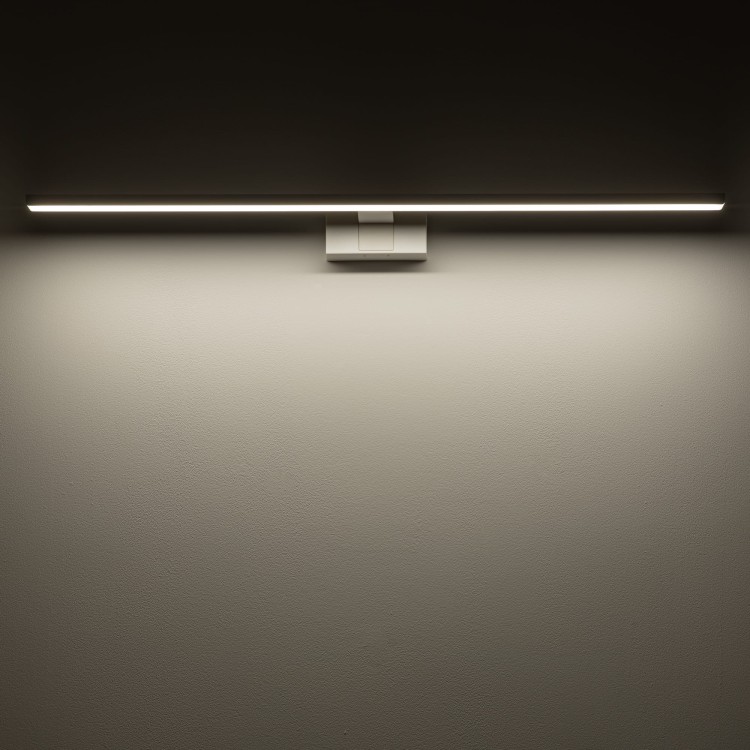 Lampa ścienna łazienkowa nad lustro CEZANNE LED WHITE L 10674 NOWODVORSKI Lighting 15W IP44 3000K nowoczesna oprawa oświetleniowa biała biały kinkiet łazienkowy obrazowy do łazienki Inspiracje Premium