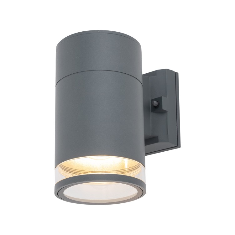 Lampa ogrodowa elewacyjna Kinkiet Zewnętrzny ROCK PRO 10686 NOWODVORSKI Lighting E27 IP44 aluminium metalowa na budynek jednostronna oświetlenie zewnętrzne matowy grafitowy grafitowa Inspiracje Premium