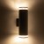 Lampa ogrodowa elewacyjna Kinkiet Zewnętrzny ROCK PRO 10688 NOWODVORSKI Lighting 2x E27 IP44 aluminium metalowa na budynek dwustronna oświetlenie zewnętrzne matowy grafitowy grafitowa Inspiracje Premium