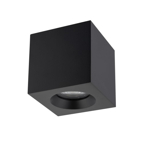 Natynkowa oprawa sufitowa lampa punktowa PARANA BLACK 10718 NOWODVORSKI Lighting GU10 IP44 spot natynkowa nowoczesna oświetleniowa czarna czarny Inspiracje Premium