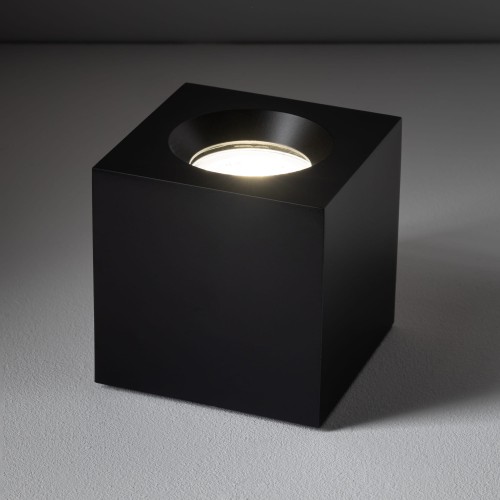 Natynkowa oprawa sufitowa lampa punktowa PARANA BLACK 10718 NOWODVORSKI Lighting GU10 IP44 spot natynkowa nowoczesna oświetleniowa czarna czarny Inspiracje Premium