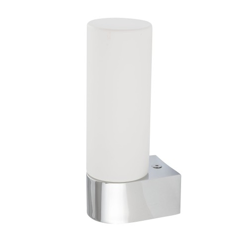 Lampa ścienna Kinkiet Łazienkowy NATALIE I CHROME 10723 NOWODVORSKI Lighting IP44 do łazienki G9 nowoczesna oprawa oświetleniowa obok lustra w łazience chrom Inspiracje Premium