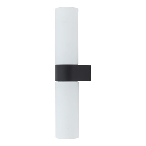 Lampa ścienna Kinkiet Łazienkowy NATALIE II BLACK 10728 NOWODVORSKI Lighting IP44 do łazienki G9 x2 nowoczesna oprawa oświetleniowa obok lustra nad lustro w łazience podwójny dwustronny czarny czarna Inspiracje Premium