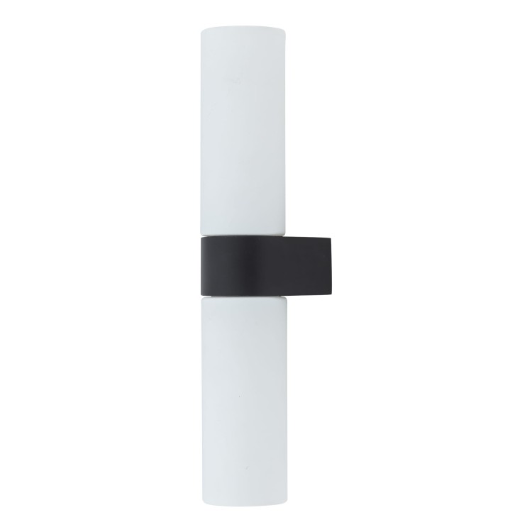 Lampa ścienna Kinkiet Łazienkowy NATALIE II BLACK 10728 NOWODVORSKI Lighting IP44 do łazienki G9 x2 nowoczesna oprawa oświetleniowa obok lustra nad lustro w łazience podwójny dwustronny czarny czarna Inspiracje Premium