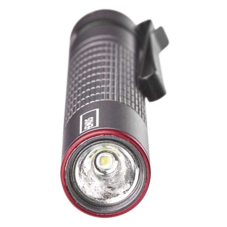 Latarka metalowa taktyczna CREE LED Ultibright 50 IP65 P3150 Emos 100lm 1xAAA surwiwal survival survivor trwała wodoodporna kieszonkowa do torebki