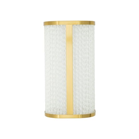 Lampa ścienna Kinkiet Łazienkowy PALMAS LED BRASS 10730 NOWODVORSKI Lighting IP44 do łazienki 15W nowoczesna oprawa oświetleniowa obok lustra nad lustro w łazience mosiądz Inspiracje Premium