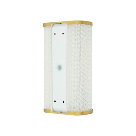 Lampa ścienna Kinkiet Łazienkowy PALMAS LED BRASS 10730 NOWODVORSKI Lighting IP44 do łazienki 15W nowoczesna oprawa oświetleniowa obok lustra nad lustro w łazience mosiądz Inspiracje Premium