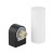 Lampa ścienna Kinkiet Łazienkowy NATALIE I BLACK 10725 NOWODVORSKI Lighting IP44 do łazienki G9 nowoczesna oprawa oświetleniowa obok lustra w łazience czarny czarna Inspiracje Premium