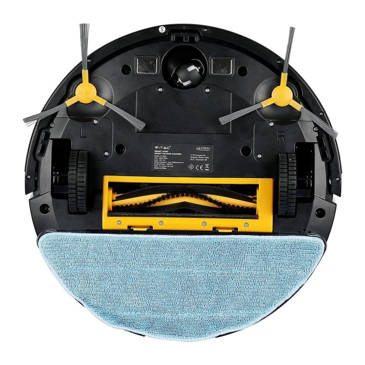 Odkurzacz Automatyczny VT-5555 V-TAC Auto powrót GYRO ROBOTIC VACUUM kompatybilny z Amazon Alexa Google Home Smart Biały