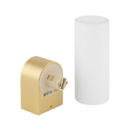Lampa ścienna Kinkiet Łazienkowy NATALIE I BRASS 10724 NOWODVORSKI Lighting IP44 do łazienki G9 nowoczesna oprawa oświetleniowa obok lustra w łazience mosiądz Inspiracje Premium