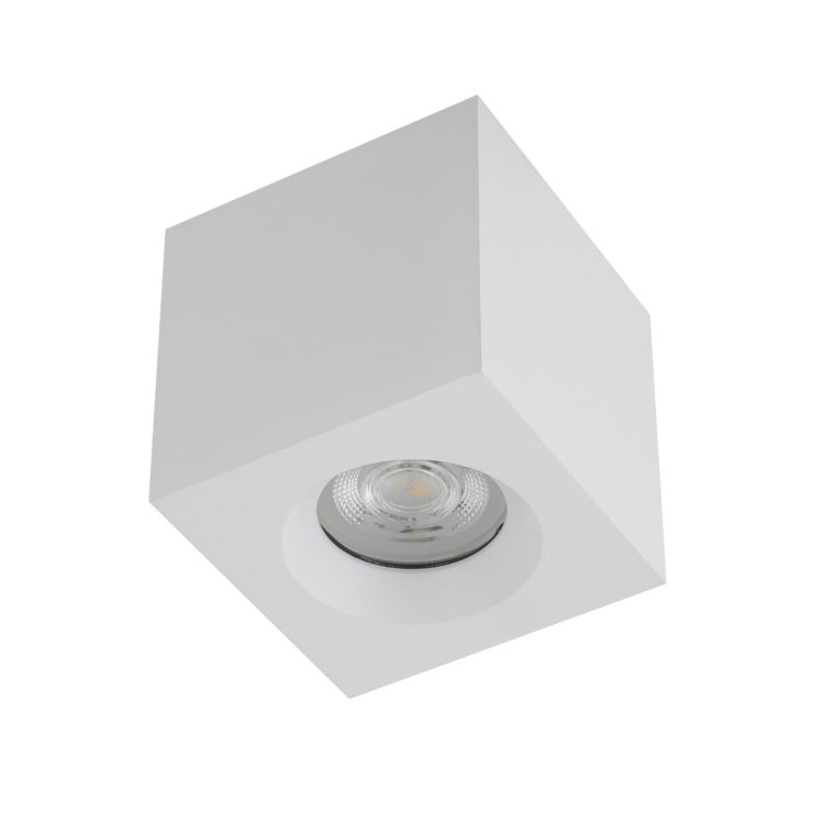 Natynkowa oprawa sufitowa lampa punktowa PARANA WHITE 10719 NOWODVORSKI Lighting GU10 IP44 spot natynkowa nowoczesna oświetleniowa biała biały Inspiracje Premium